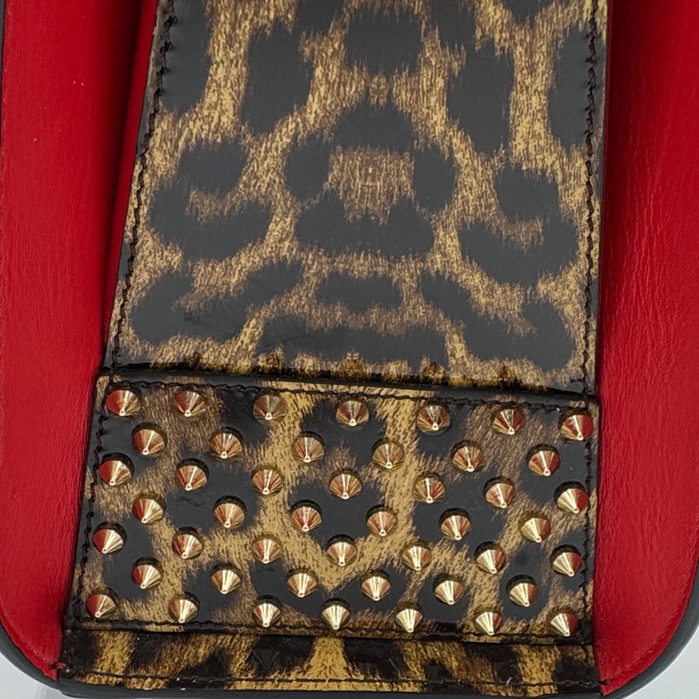 Christian Louboutin Paloma - Black Tote Red Interior & Adjustable Strap - Picture 6 of 14